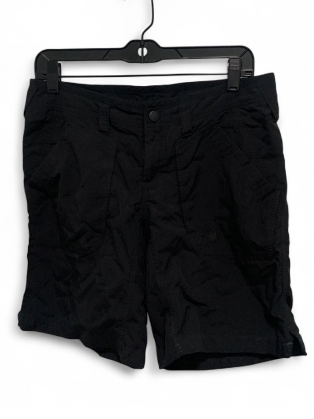 The North Face Men's Black Flat-Front Outdoor Shorts